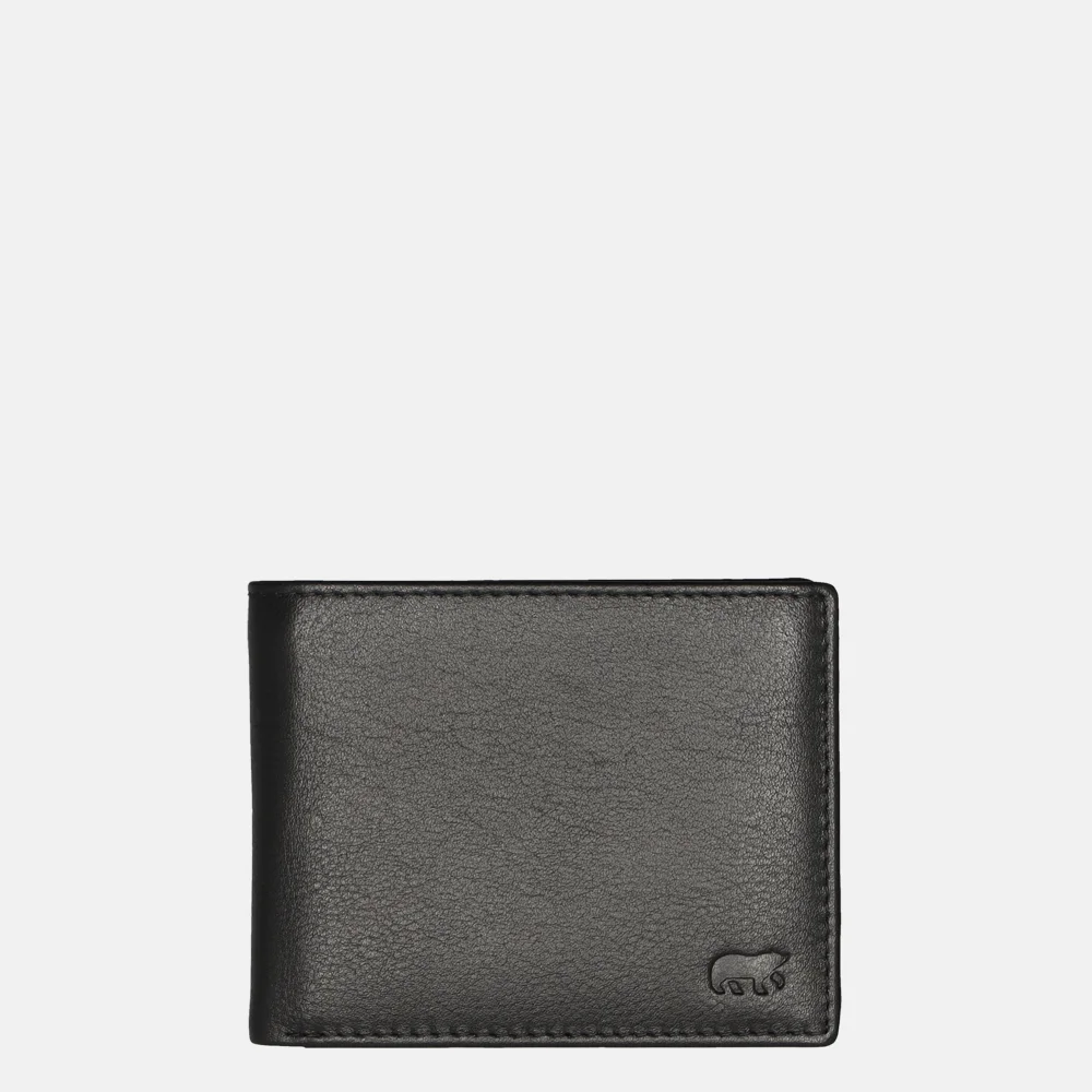 Bear Design billfold zwart bij Duifhuizen