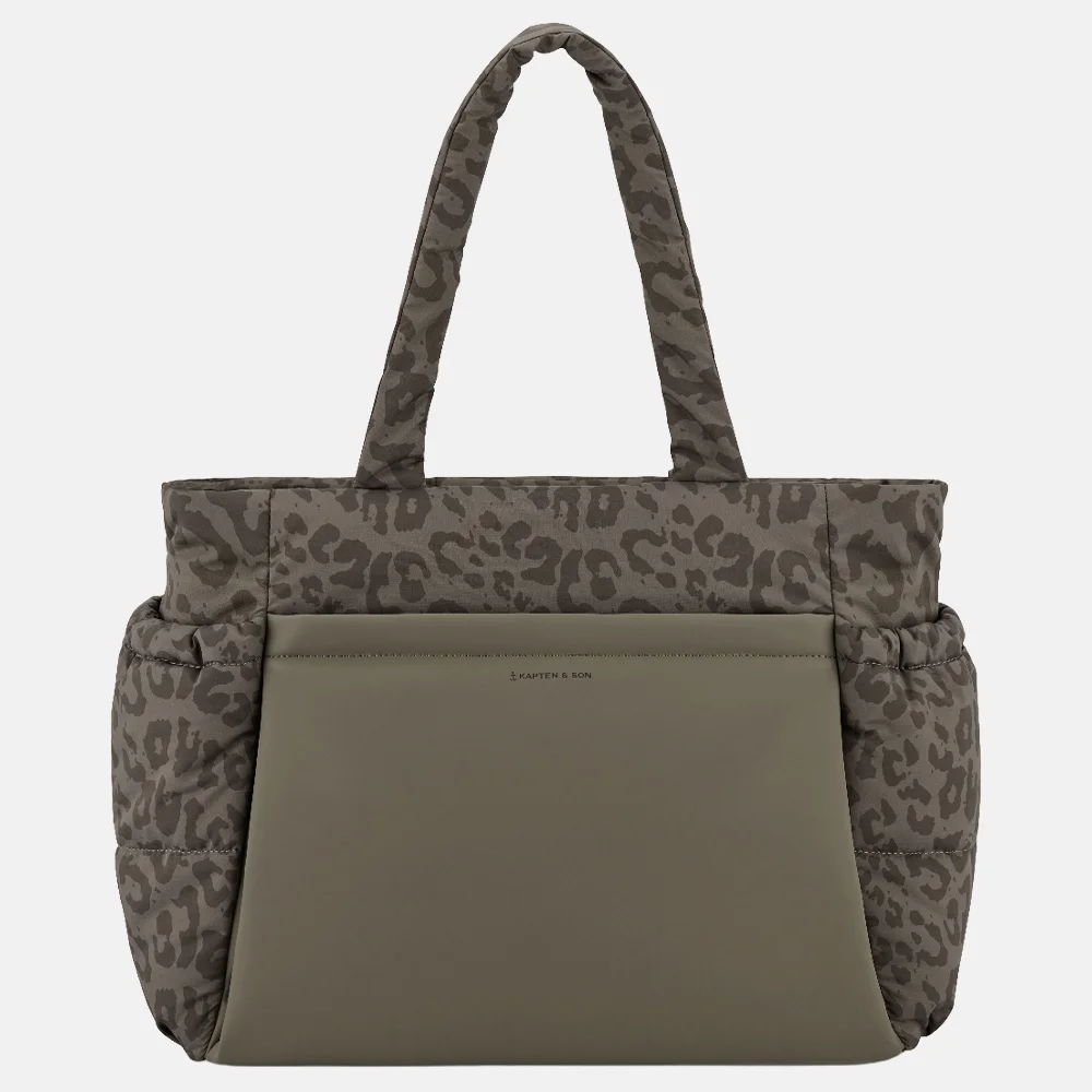 Kapten & Son Hellvi shopper dark leopard