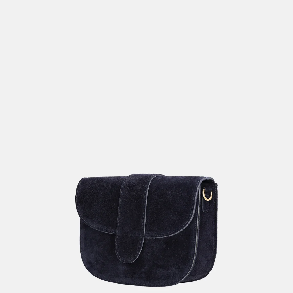 Charm London crossbody tas navy bij Duifhuizen