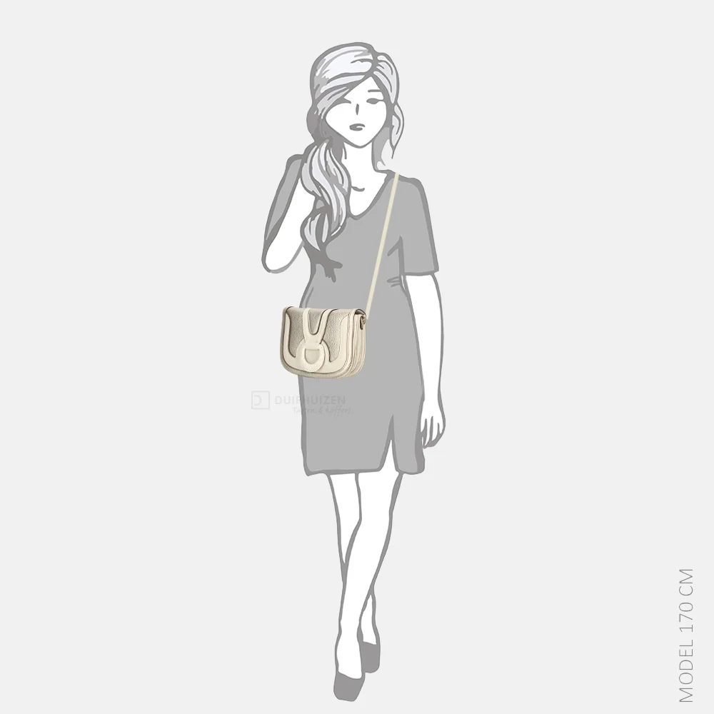 Laurent David crossbody tas gold bij Duifhuizen