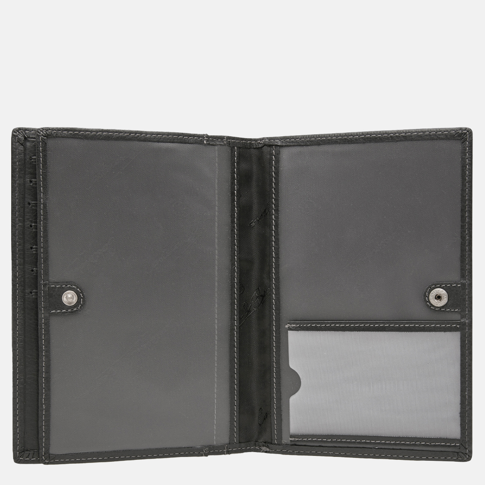 Castelijn en Beerens Canyon portemonnee zwart bij Duifhuizen