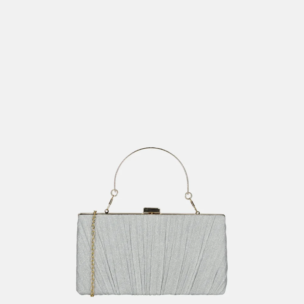 Firenze clutch silver bij Duifhuizen