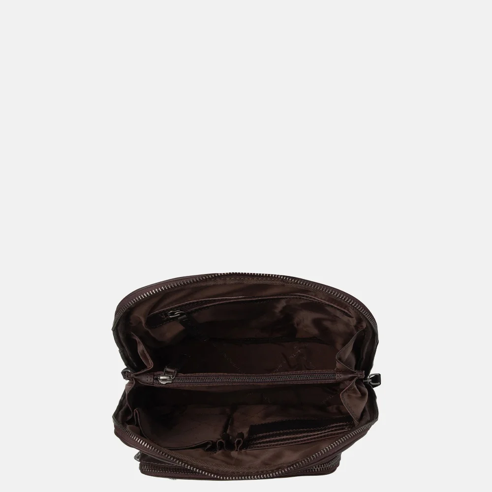 Chesterfield Floran rugzak dark brown bij Duifhuizen