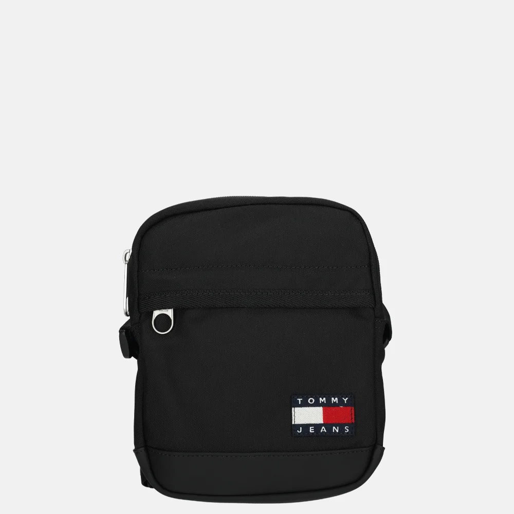 Tommy Hilfiger Daily Reporter crossbody tas BDS black bij Duifhuizen