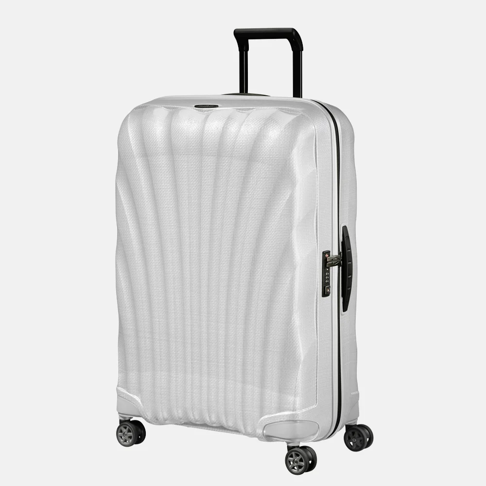 Samsonite C-Lite reiskoffer 75 cm off white bij Duifhuizen