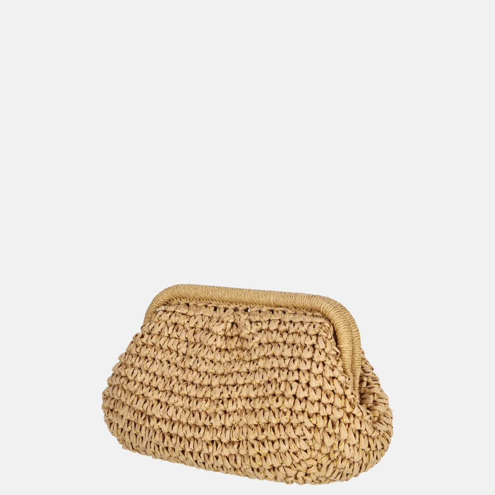 Flora & Co clutch riet naturel bij Duifhuizen