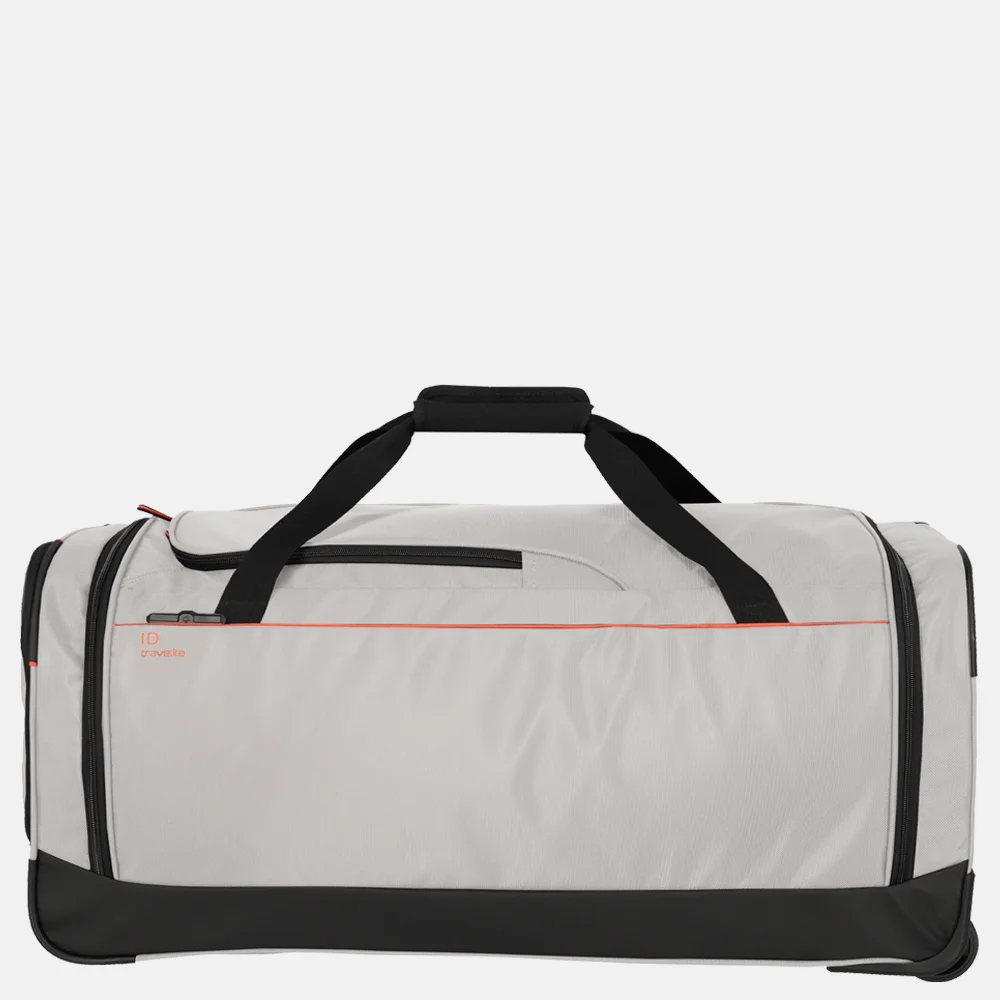 Travelite Crosslite 5.0 reistas op wielen L beige bij Duifhuizen