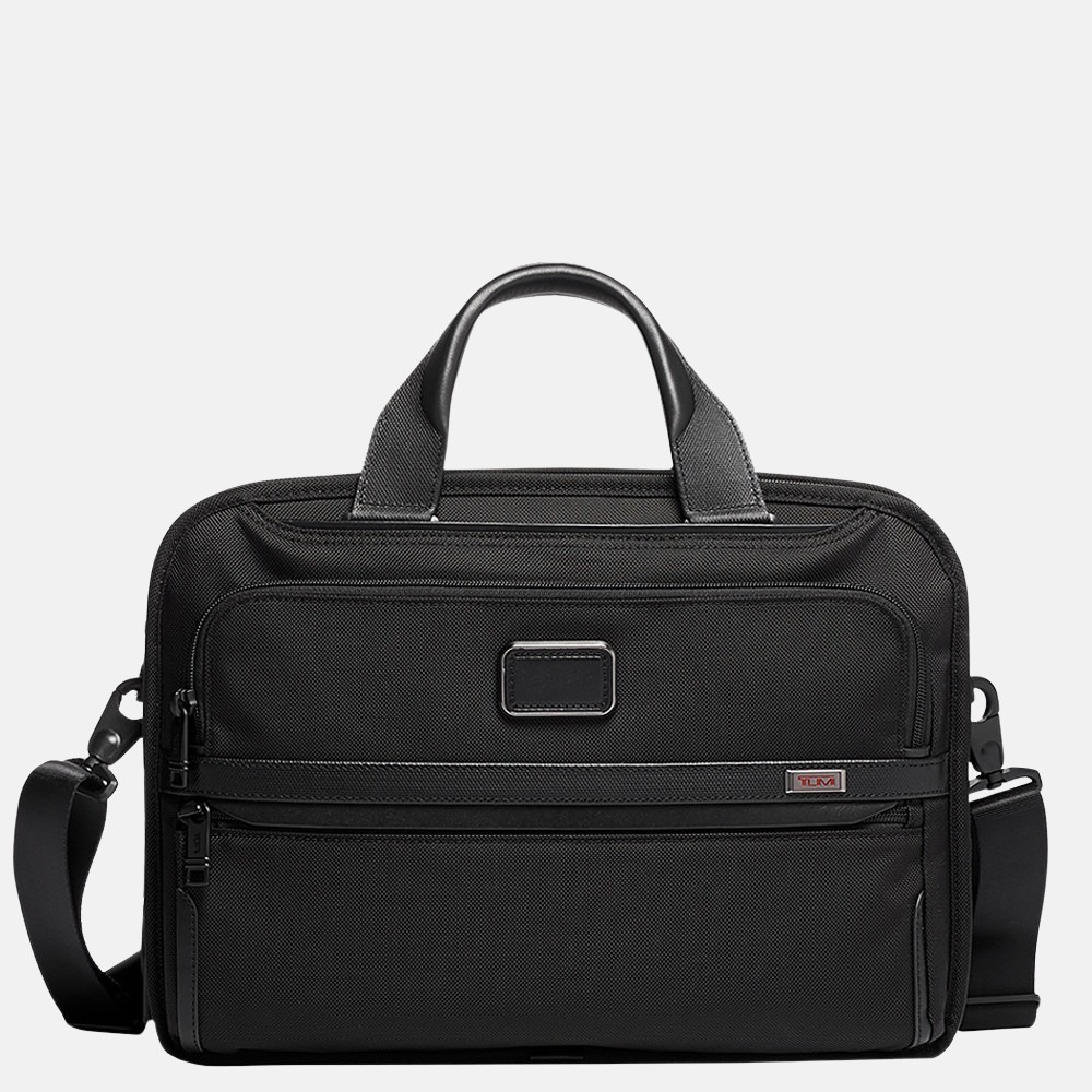 Tumi Triple Compartment Brief laptoptas 15 inch black
