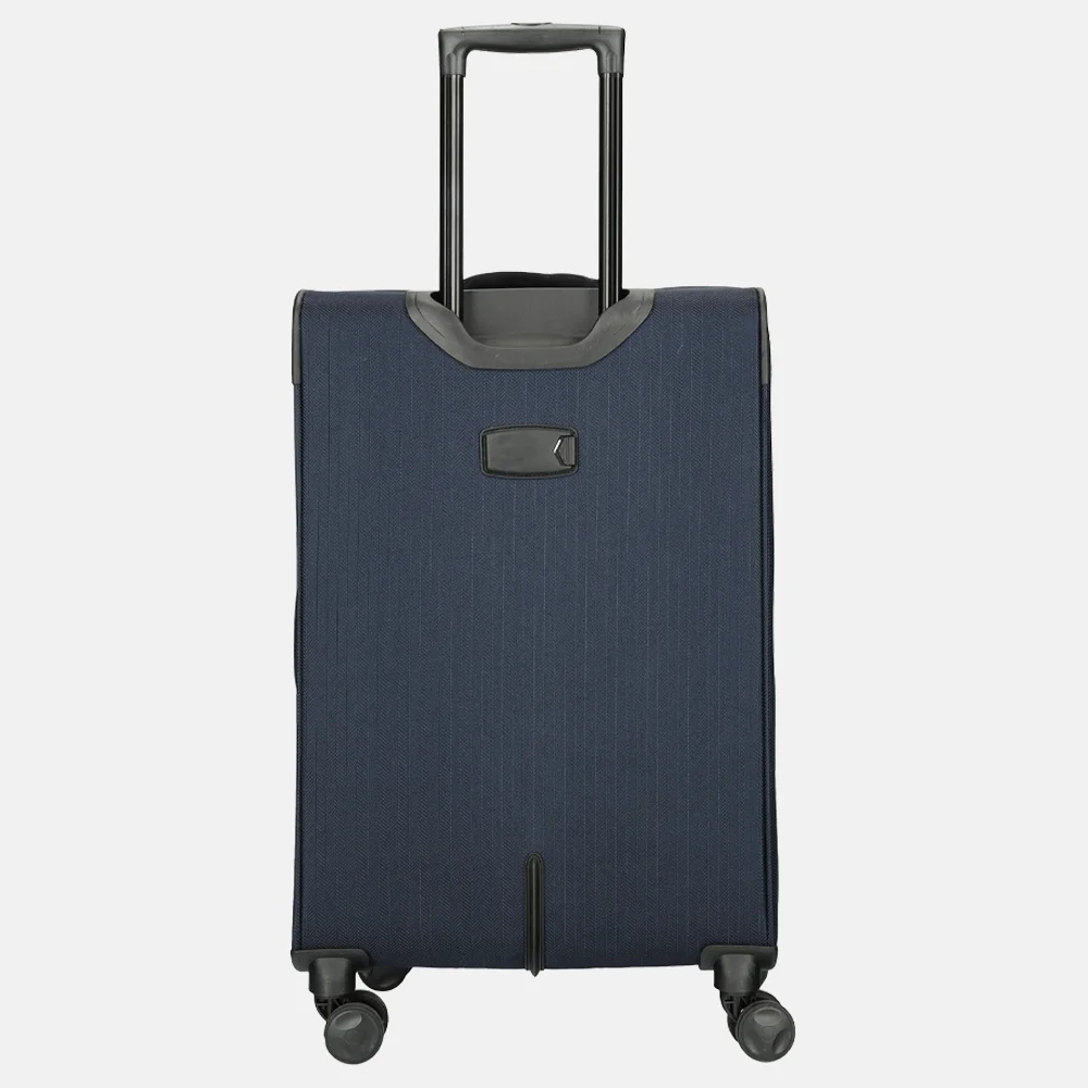 Enrico Benetti Oakville reiskoffer 65 cm blauw bij Duifhuizen