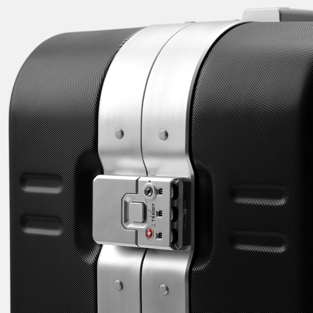 DB Journey Klemslot Ramverk Pro Carry-on handbagage koffer 55 cm Silver bij Duifhuizen