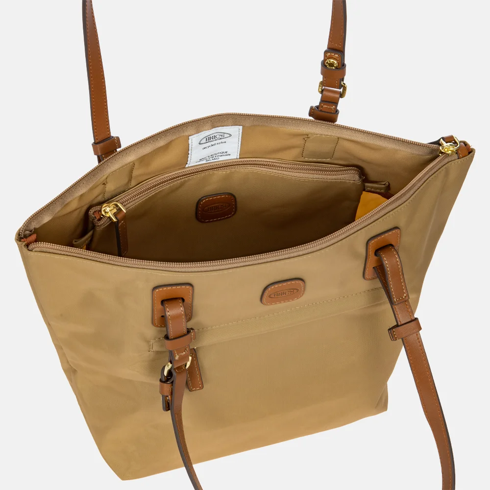 Bric's X-bag shopper havana bij Duifhuizen