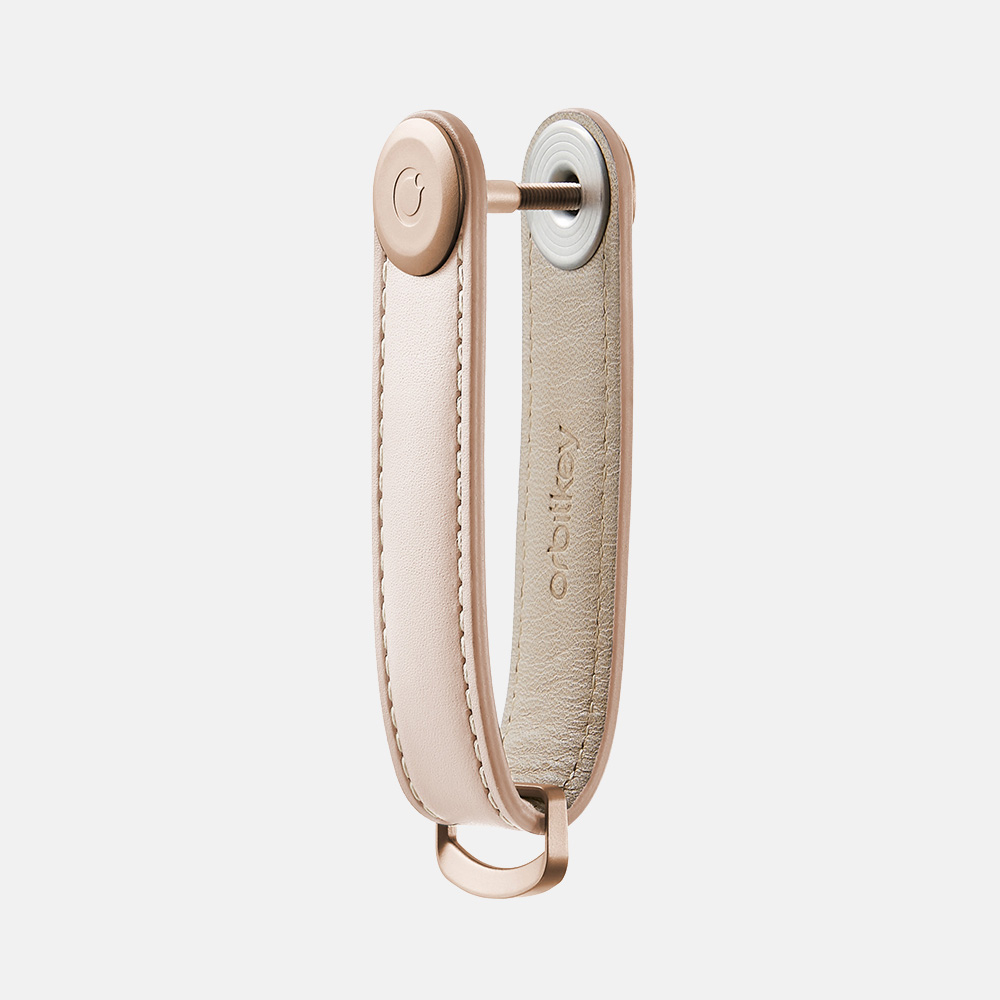 Orbitkey Key Organizer 2.0 Leather blush/blush bij Duifhuizen