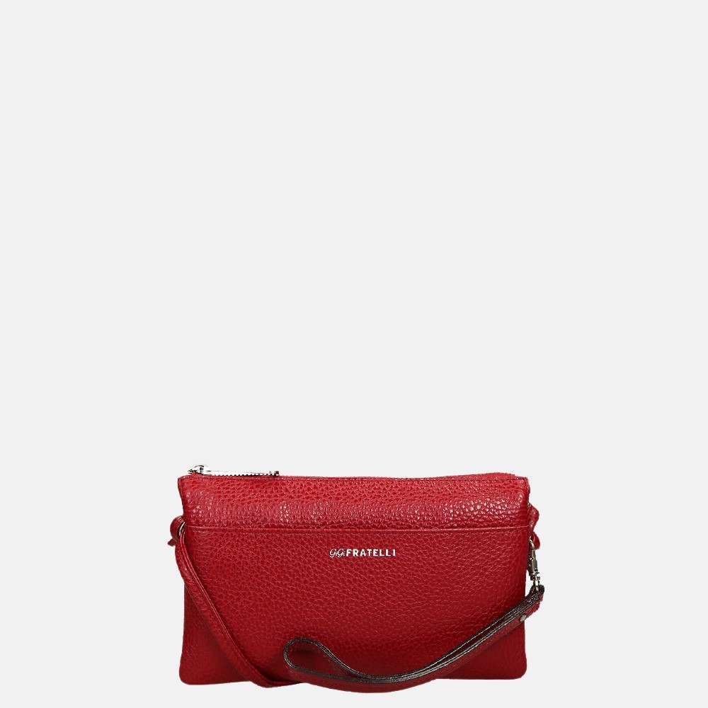 GiGi Fratelli Romance crossbody tas red bij Duifhuizen