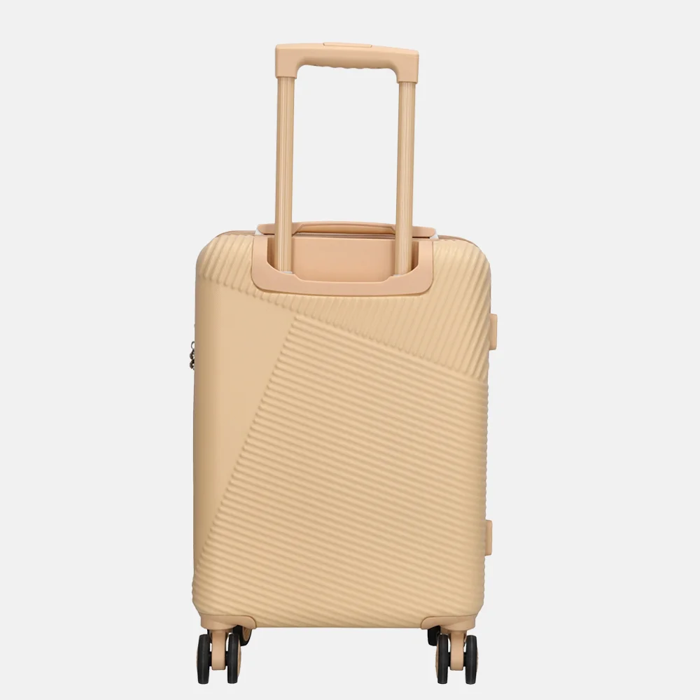 Beagles Originals spinner handbagage koffer 50 cm beige bij Duifhuizen