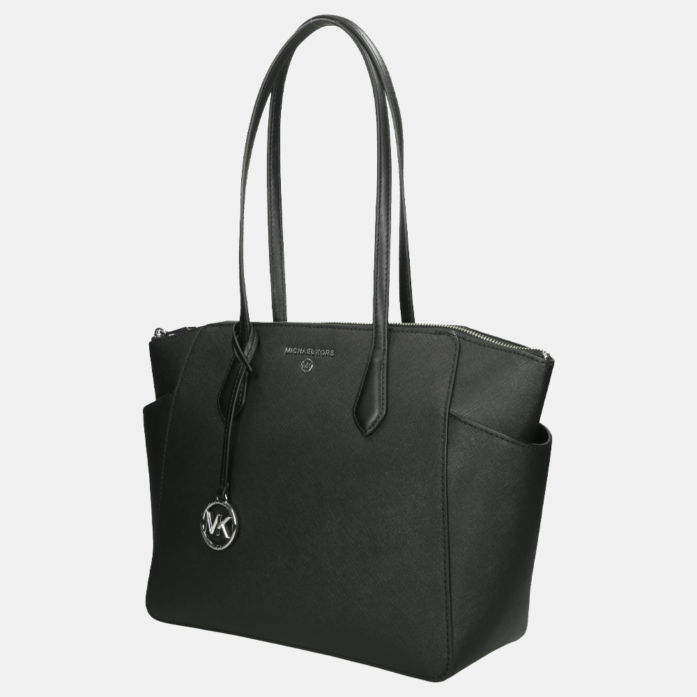 Michael Kors Marilyn shopper M black bij Duifhuizen