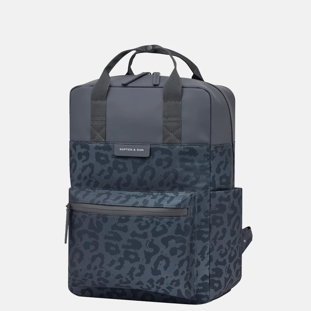 Kapten & Son Bergen Pro LEO laptoprugzak 15 inch dark grey bij Duifhuizen