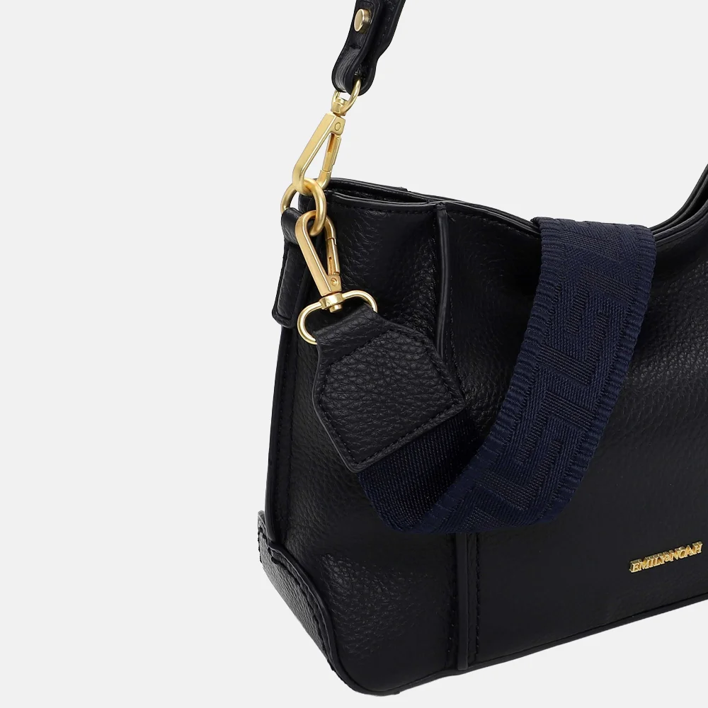 Emily & Noah Julie schoudertas blauw bij Duifhuizen