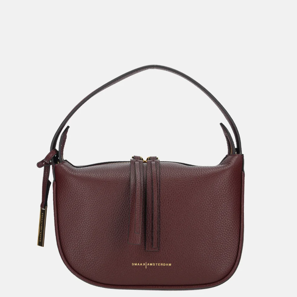Smaak Amsterdam Daniel crossbody tas S bordeaux bij Duifhuizen