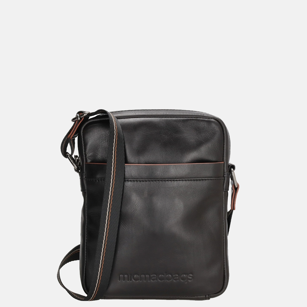 Micmacbags Le Mans schoudertas zwart