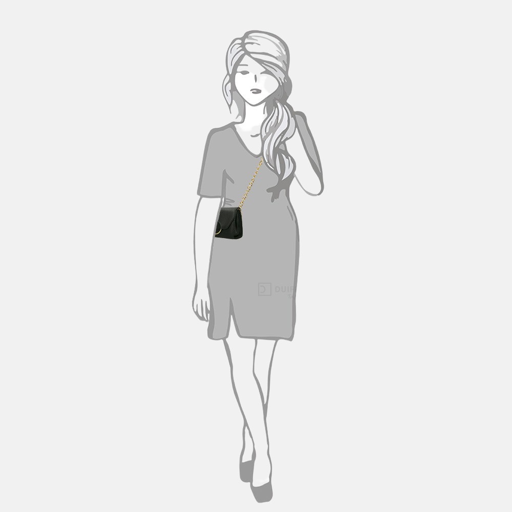 Firenze crossbody tas ring black bij Duifhuizen