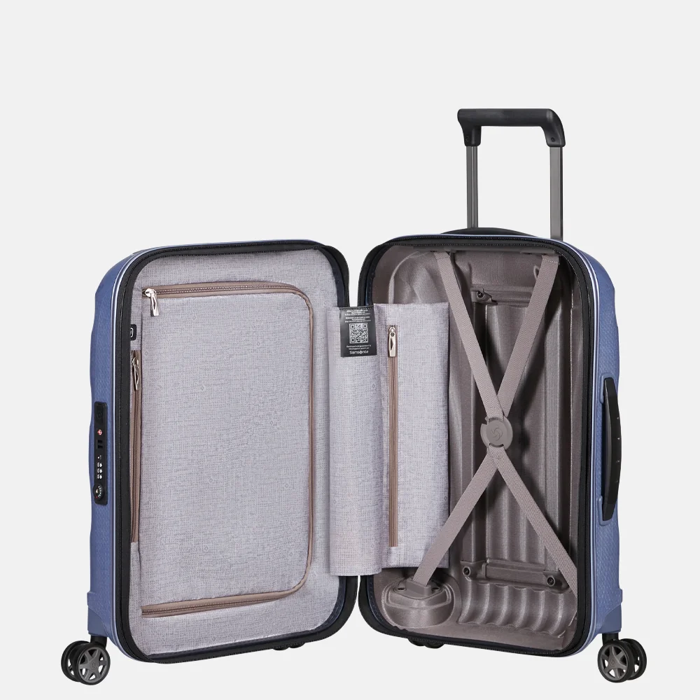 Samsonite C-Lite handbagage koffer 55 cm uitbreidbaar lavender bij Duifhuizen