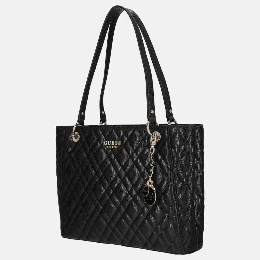 Guess Isemay Noel tote shopper black bij Duifhuizen