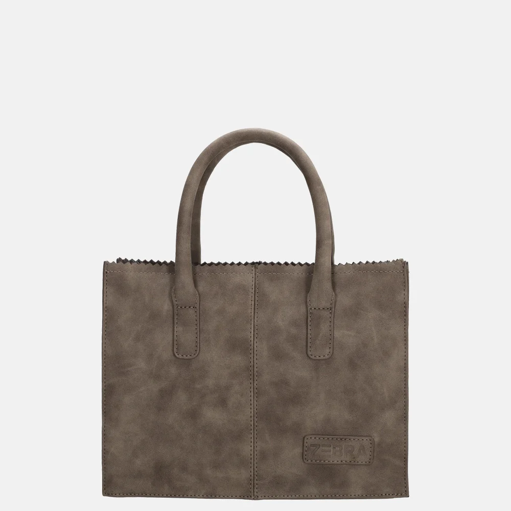 Zebra Trends Lisa handtas M donkerbruin bij Duifhuizen