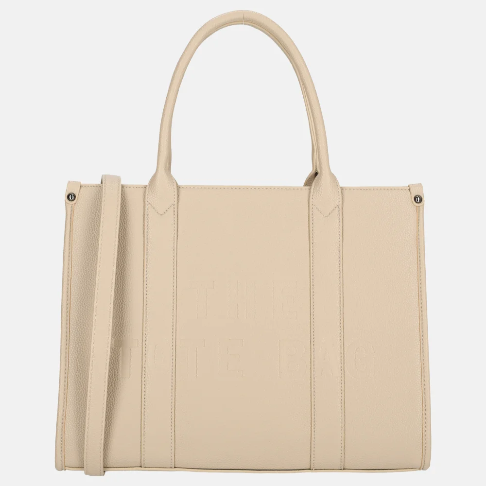 Firenze shopper tote bag L taupe
