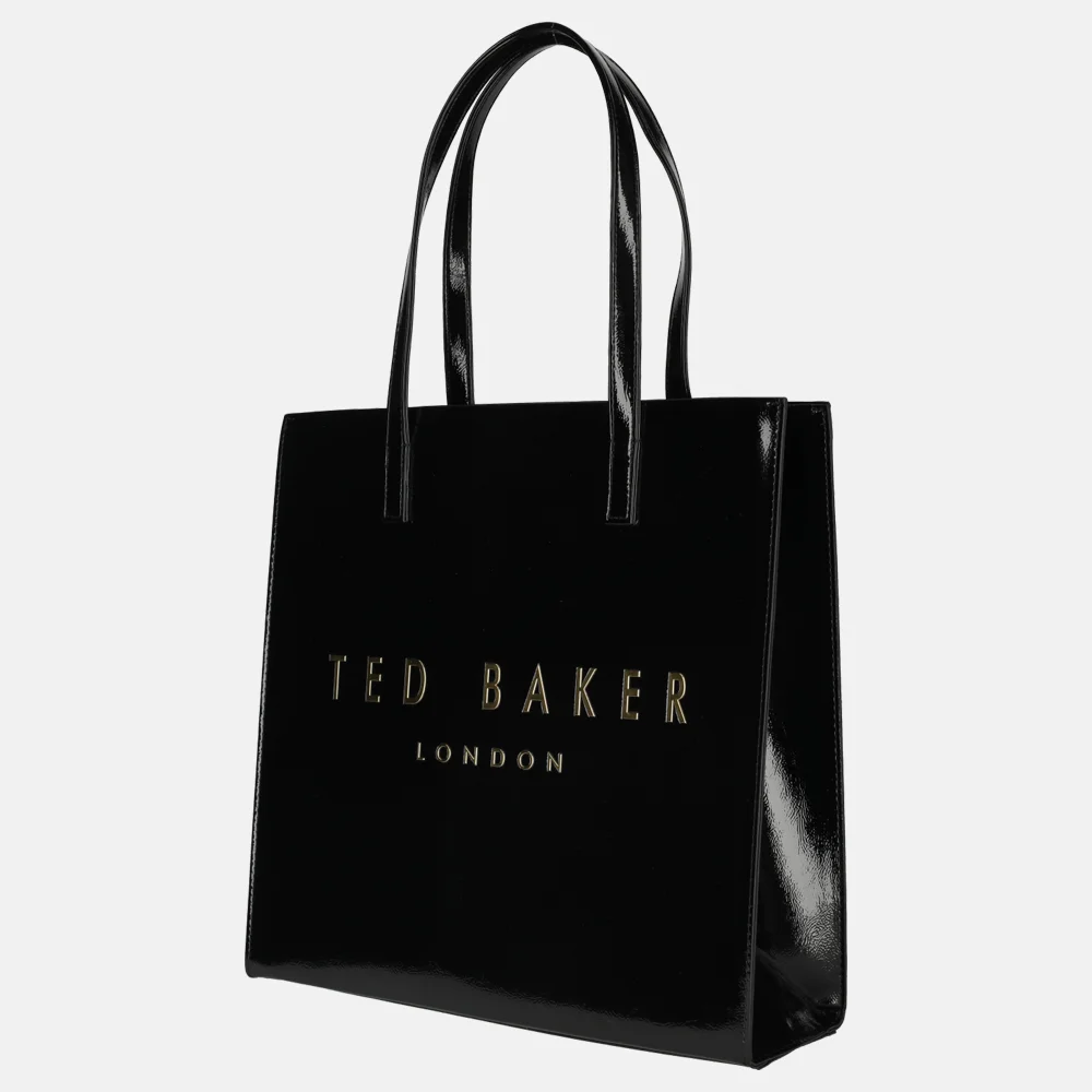 Ted Baker Crinkon shopper black bij Duifhuizen