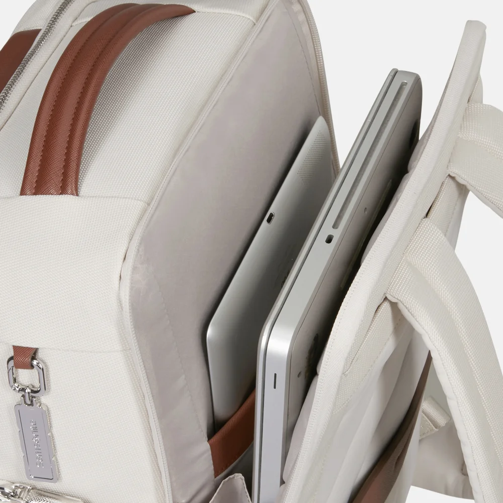 Samsonite Image Biz underseater rugzak 14 inch ivory bij Duifhuizen
