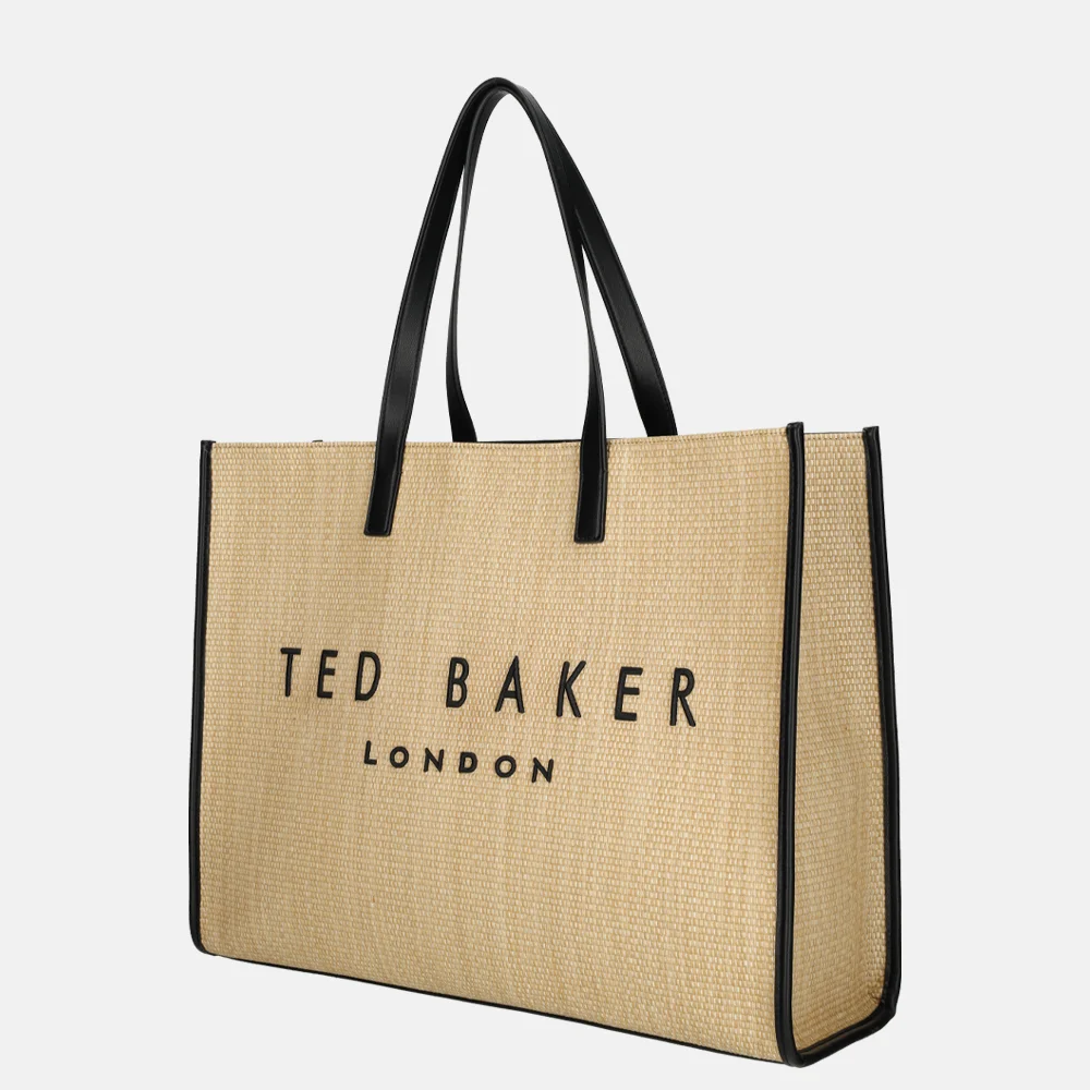 Ted Baker Pallmer shopper natural bij Duifhuizen