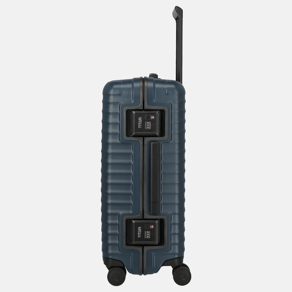 Titan Overseas reiskoffer 69 cm midnight blue bij Duifhuizen