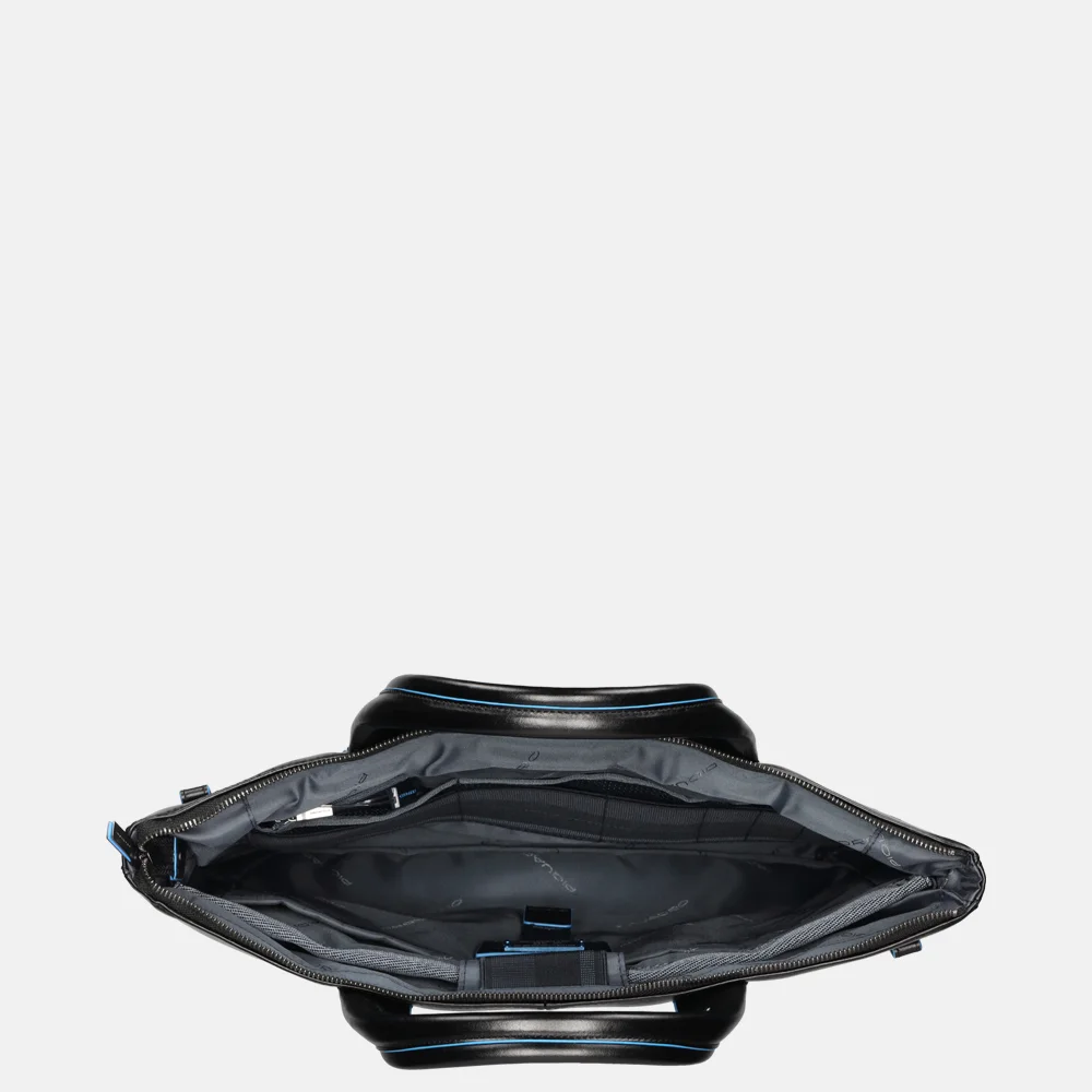 Piquadro expendable laptoptas 15 inch S nero bij Duifhuizen