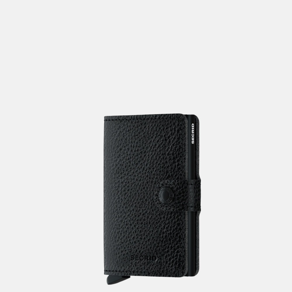 Secrid Miniwallet pasjeshouder Veg Black Black