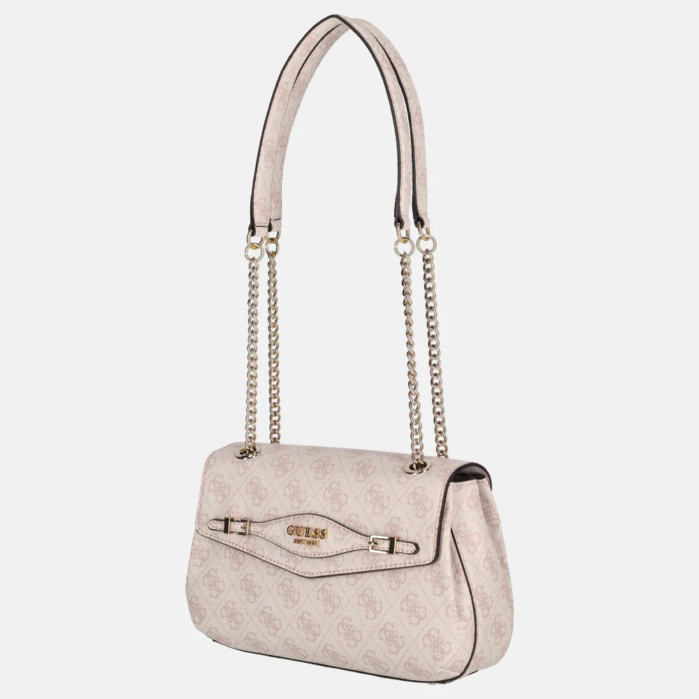 Guess Katya crossbody tas rose water logo bij Duifhuizen