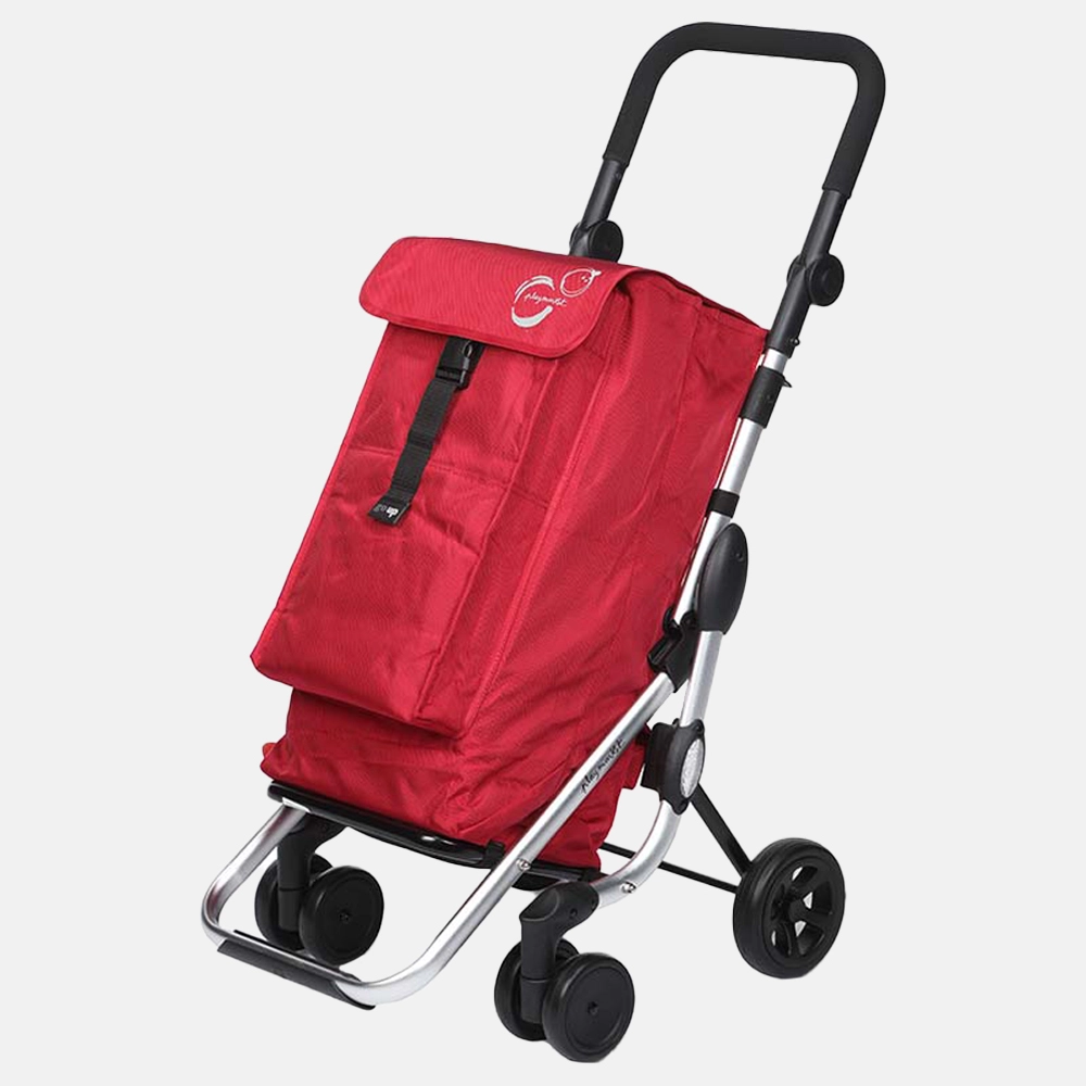 Playmarket Go Up boodschappentrolley met niet afneembare tas charme