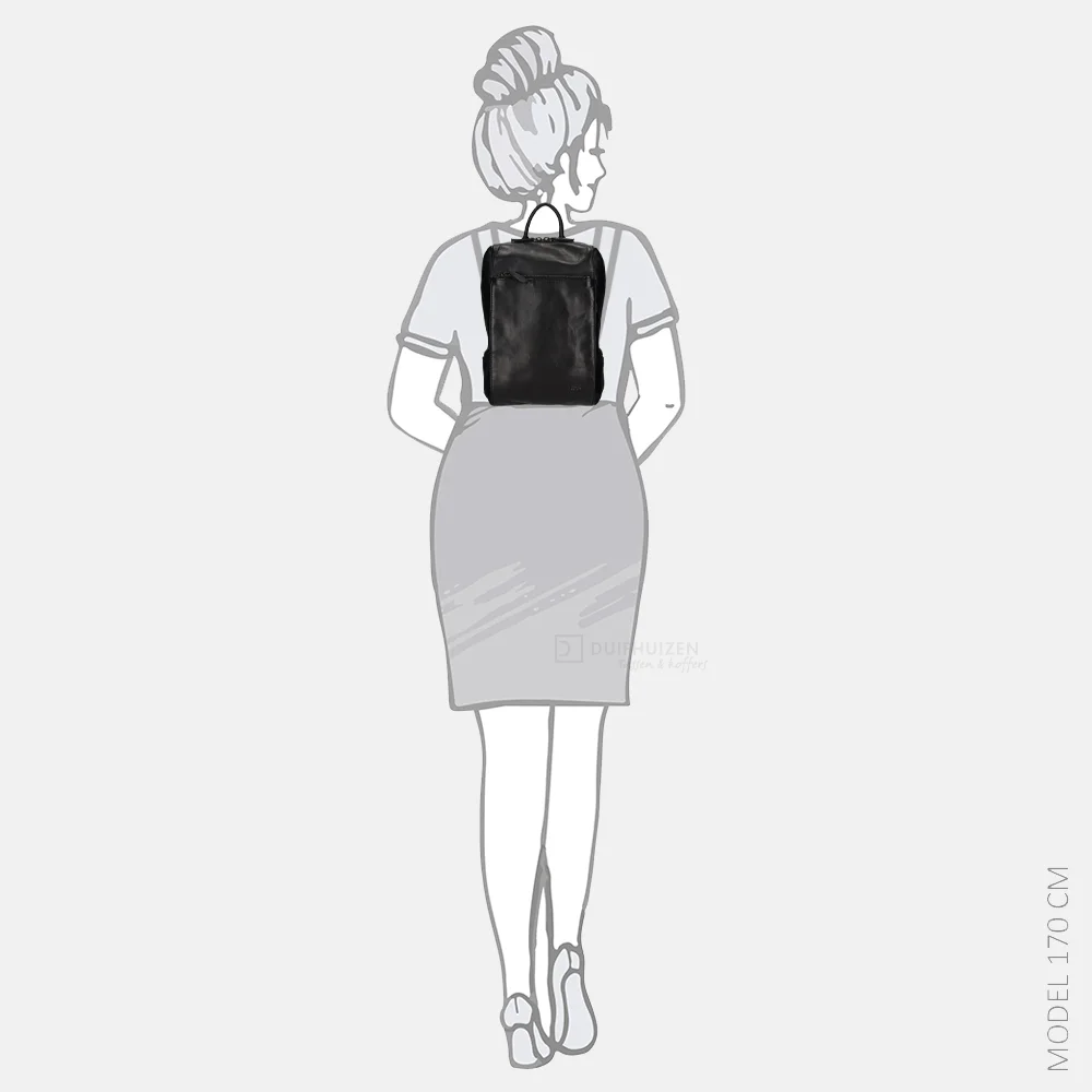 Bear Design rugzak black bij Duifhuizen