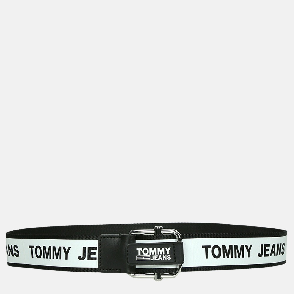 Tommy Hilfiger Logo Tape riem white mix bij Duifhuizen