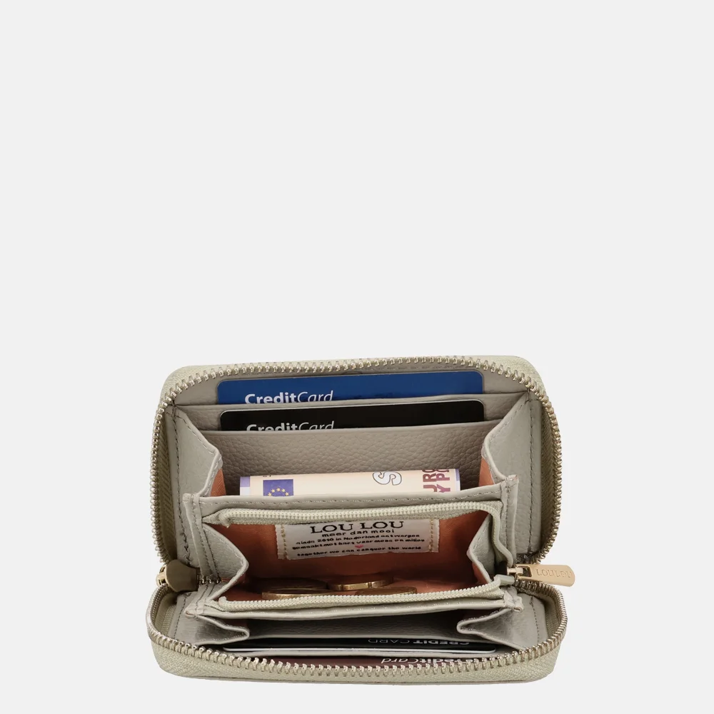 Loulou Essentiels Petite Emilie portemonnee S fog bij Duifhuizen