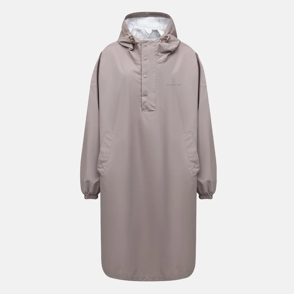 Kapten & Son regenjas/poncho muted rose bij Duifhuizen