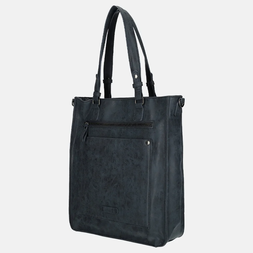 Enrico Benetti Bobbi shopper 14 inch blue bij Duifhuizen