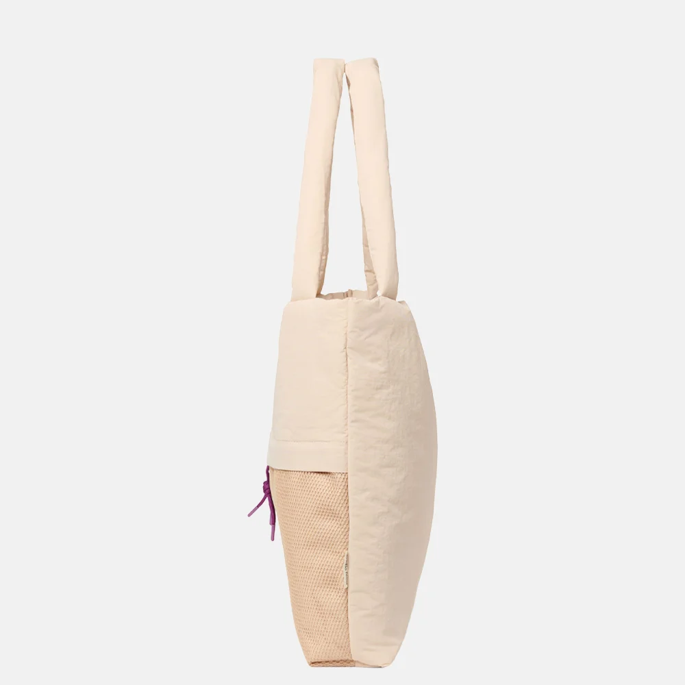 Studio Noos Patchwork mom bag shopper oatmeal bij Duifhuizen