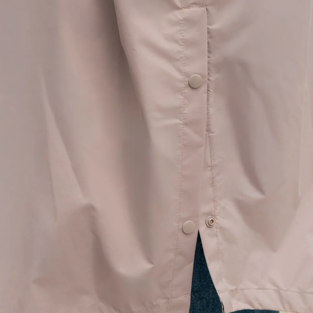 Kapten & Son regenjas/poncho muted rose bij Duifhuizen