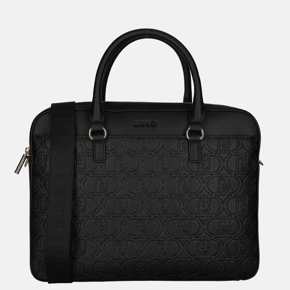 Liu Jo Manh briefcase laptoptas nero | 020195-Zwart