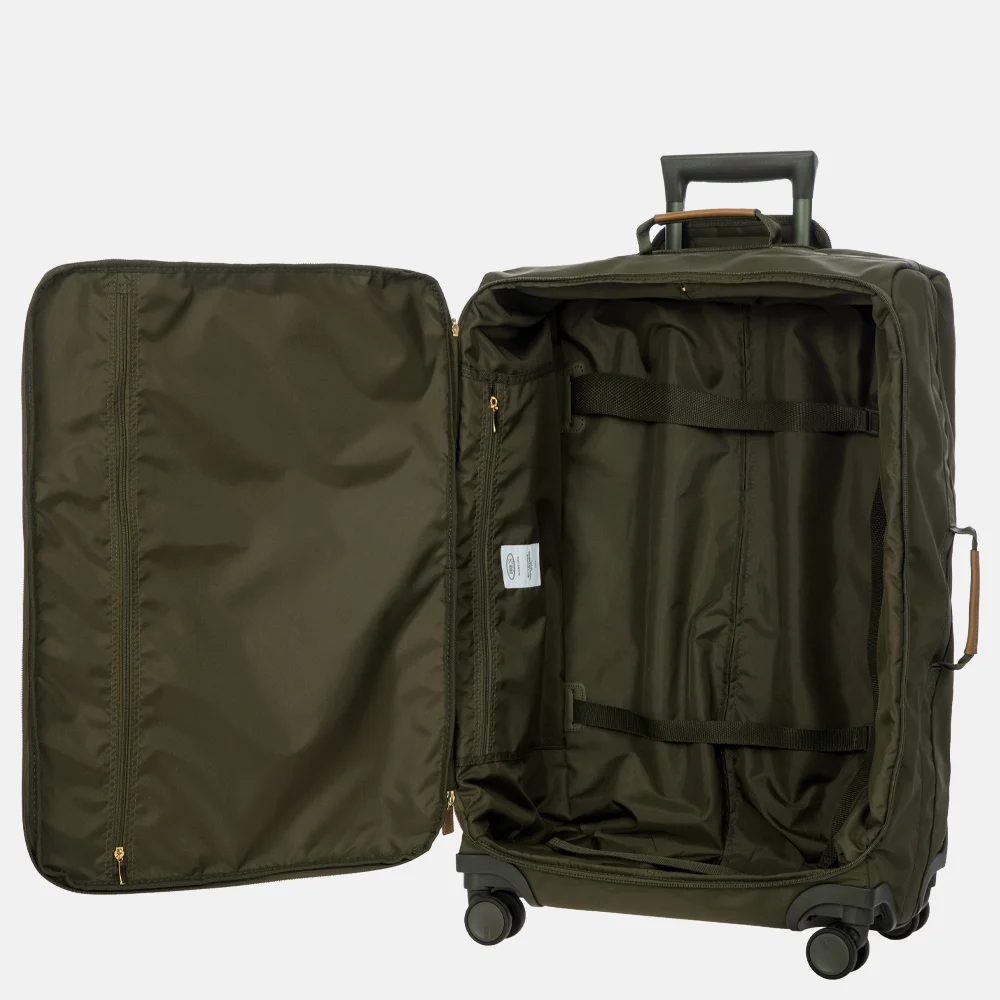Bric's X- Travel koffer 71 cm olive bij Duifhuizen