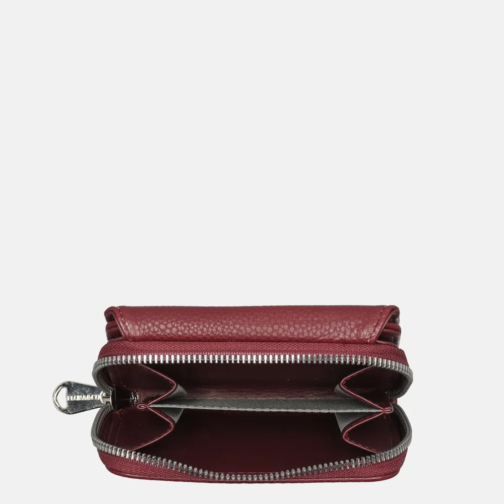 Flora & Co portemonnee bordeaux bij Duifhuizen