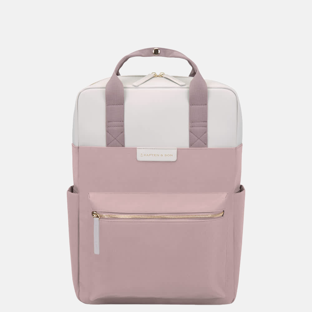 Kapten & Son Bergen rugzak 15 inch dusty rose