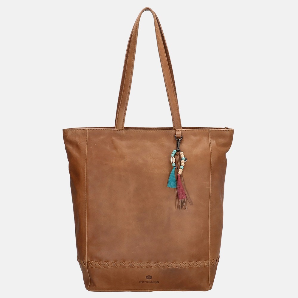Micmacbags Friendship shopper brown bij Duifhuizen
