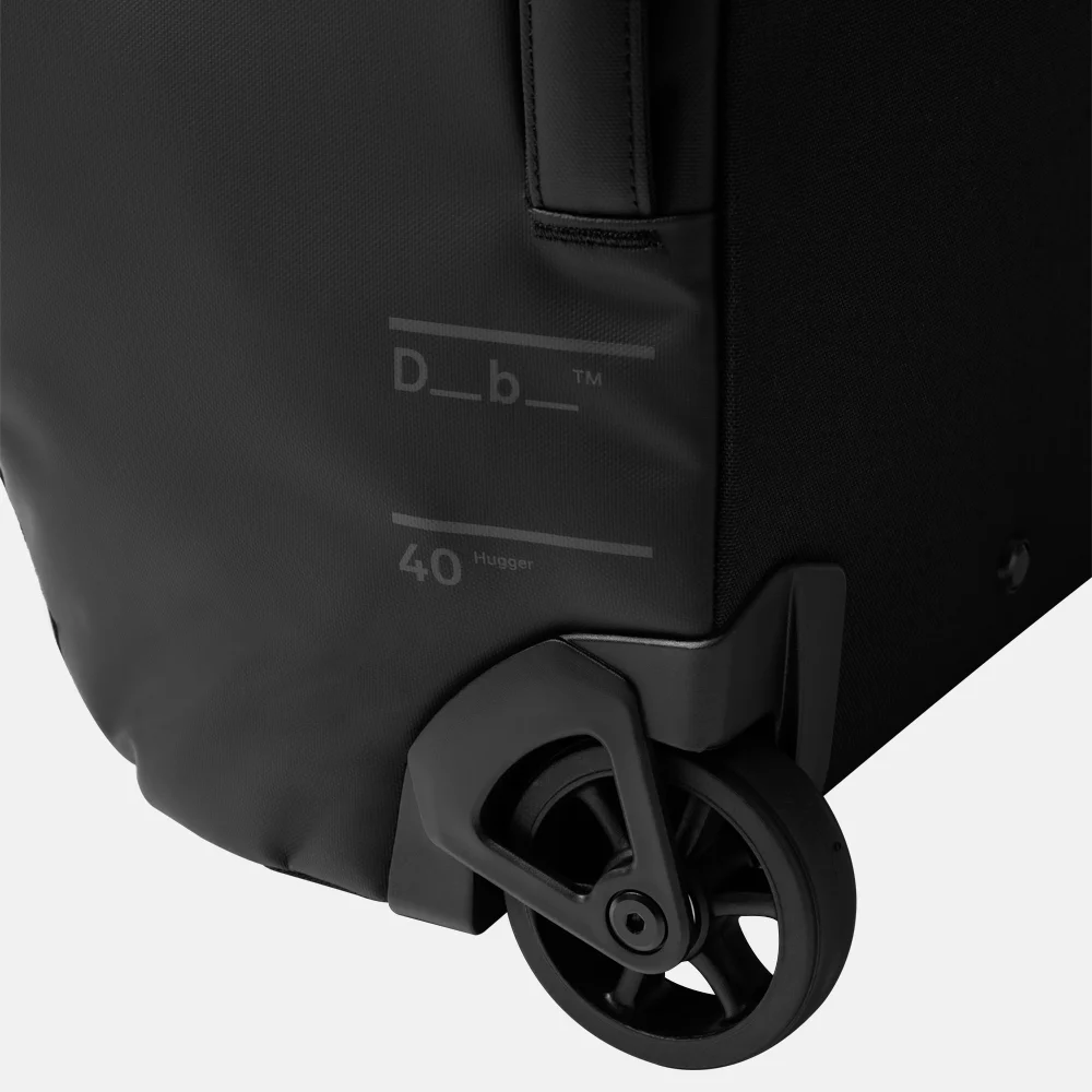 DB Journey Hugger Carry-on reistas op wielen 55 cm 40L black out                 bij Duifhuizen