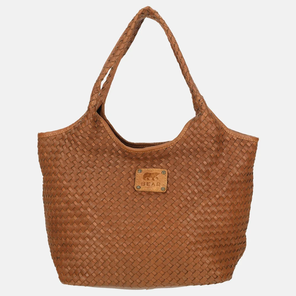 Bear Design schoudertas cognac bij Duifhuizen